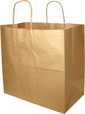 13 x 7 x 13" Kraft Shopper